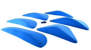 Fiberglass Kit 34 - Wingate Sandstone XL 7-10. L2-4 - Slopey Crescent Ledges [Kilter Walltopia]